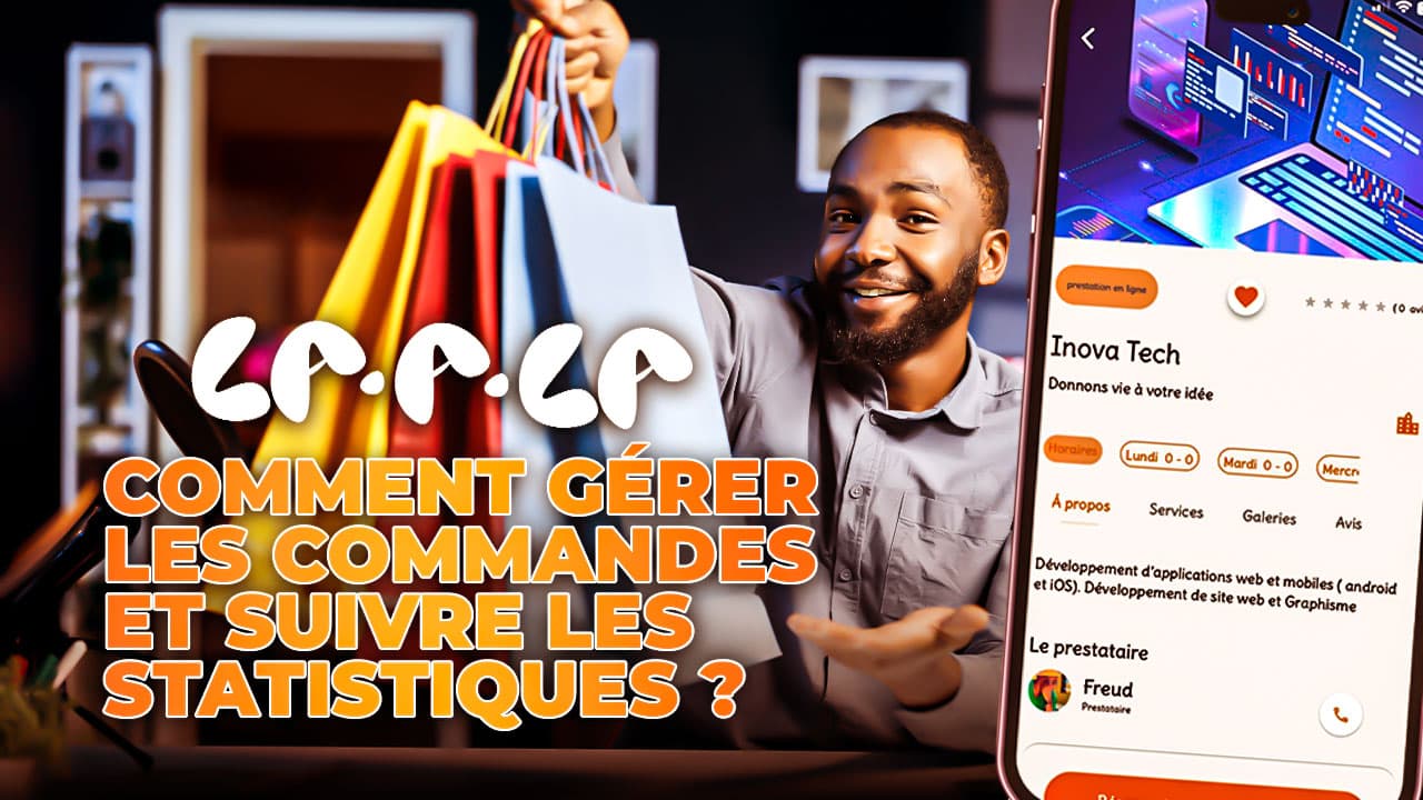 Comment gérer les réservations ou commandes et suivre les statistiques ?